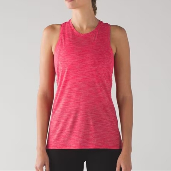 Lululemon Work The Circuit Red Pink Racerback Tank Top - Picture 2 of 7